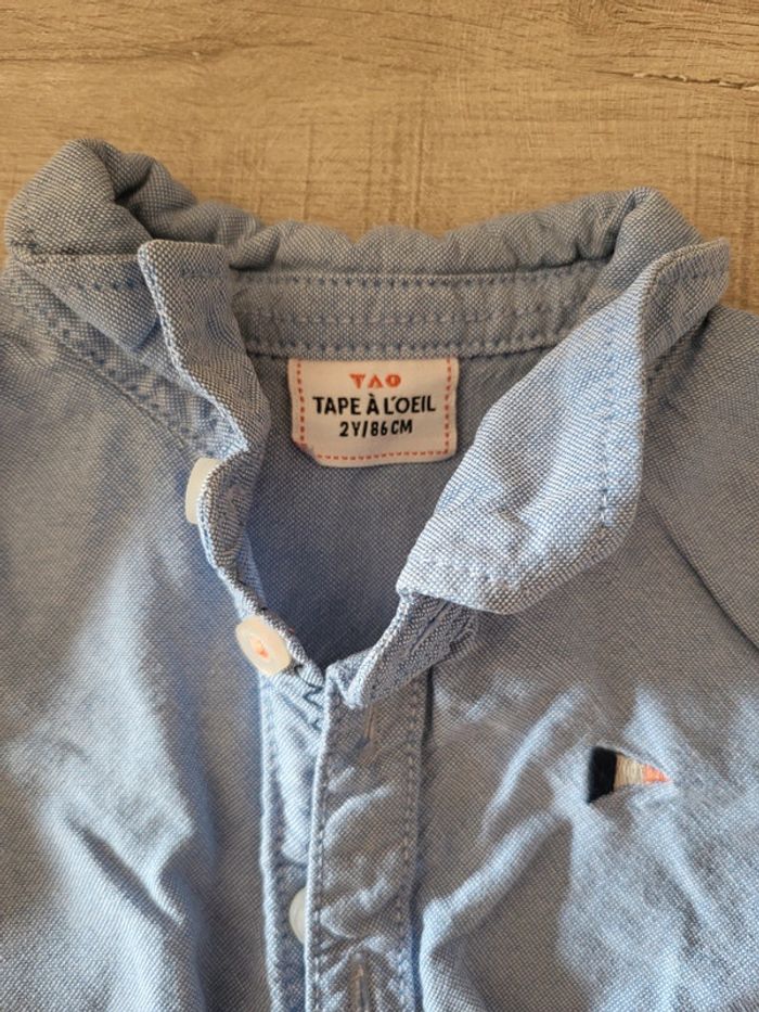Chemise tape à l'œil 24 mois - photo numéro 2
