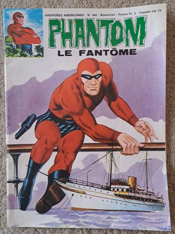 📚 BD comics Phantom le fantôme n°466 de septembre 1979