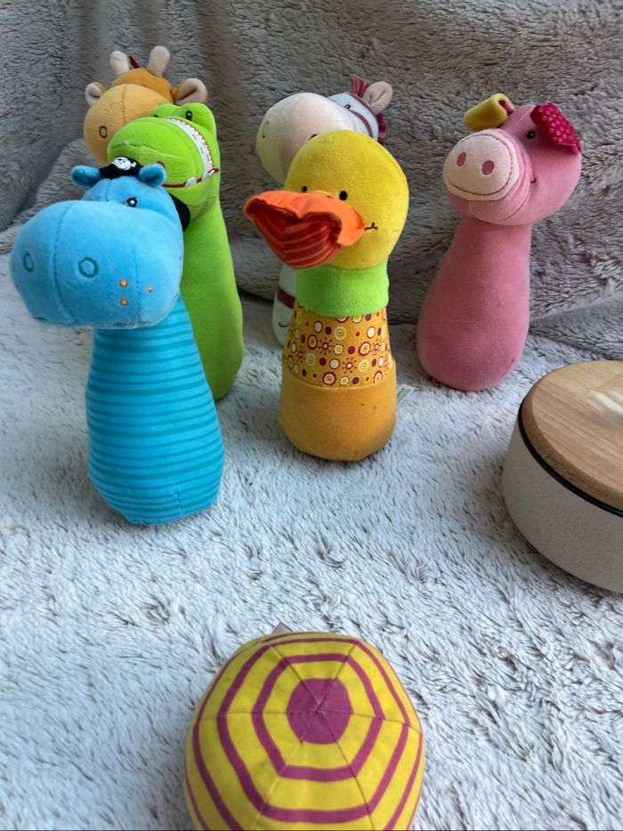 Jeu de quille en peluche - Lilliputiens - photo numéro 4