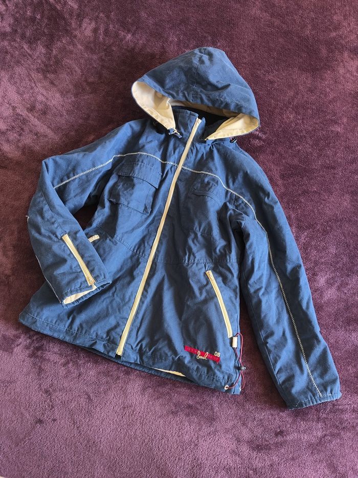 Manteau parka bleu marine Complices 12 ans - photo numéro 3