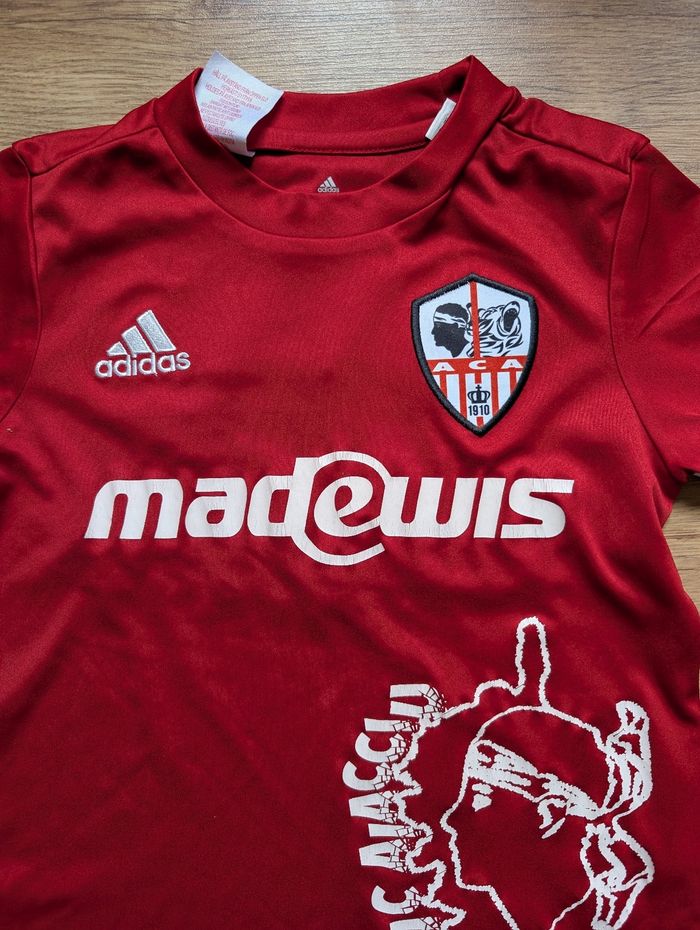 Maillot foot AC Ajaccio 6 ans - photo numéro 3