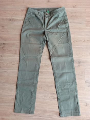 Pantalon kaki Benetton taille 38