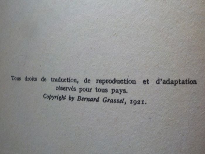 LES SILENCES DU COLONEL BRAMBLE d'André MAUROIS Ed. Grasset 1921 - photo numéro 7