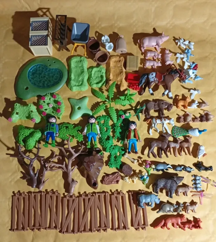 Playmobil en avant les histoires à la ferme