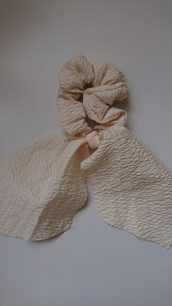 Gros chouchou beige
