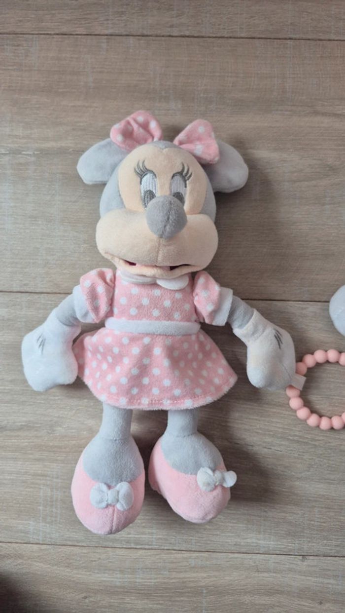 Lot 2 peluches anneaux de dentition Disney - photo numéro 2