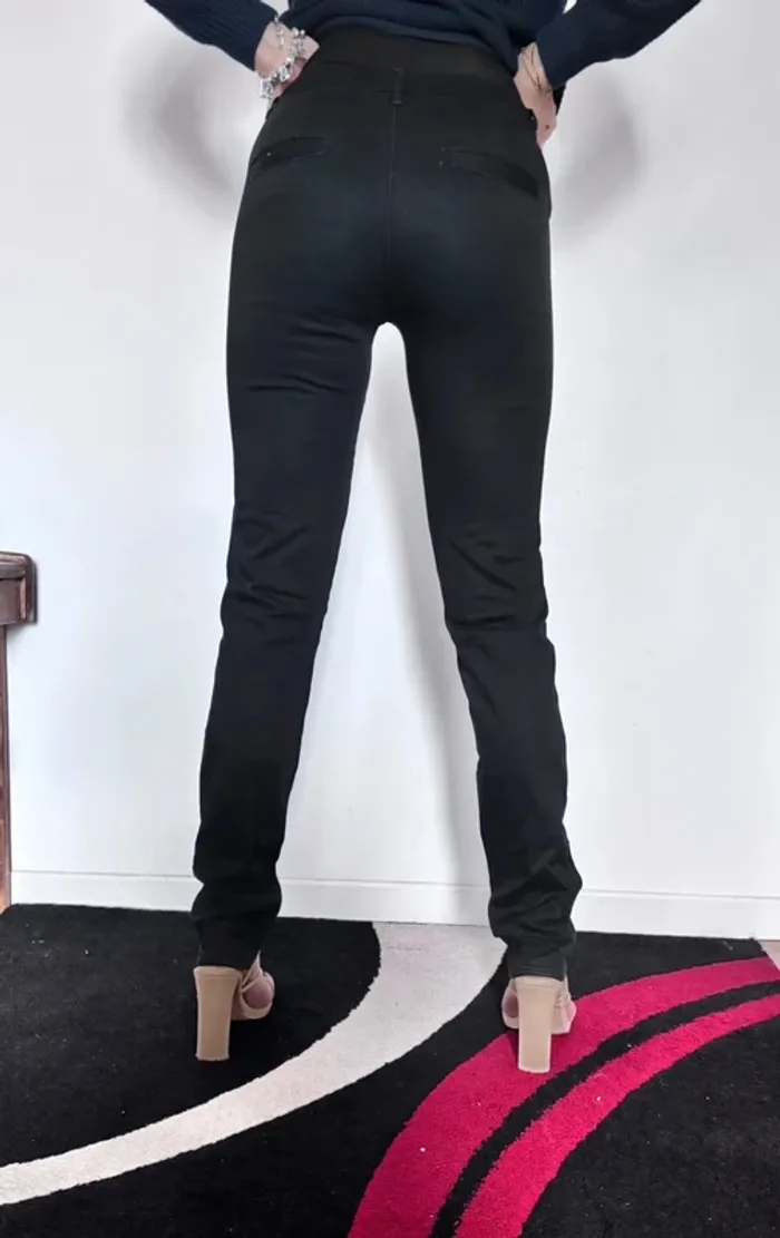 👖 pantalon ajusté en tissus taille 34 XS #mango - photo numéro 3