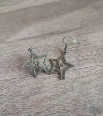 Boucles d'oreilles pendantes fée