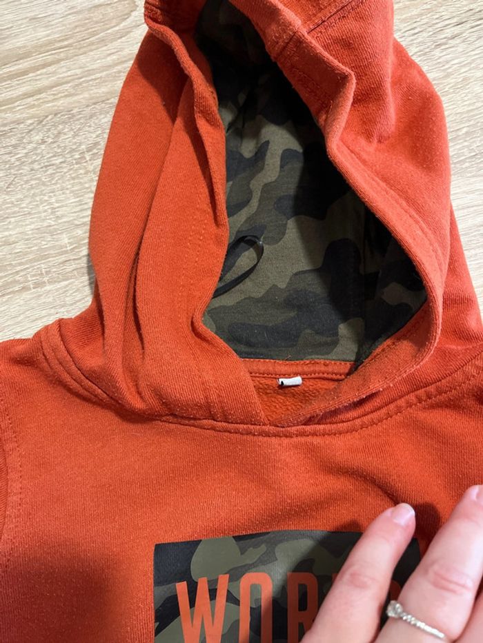 Sweat orange - photo numéro 3