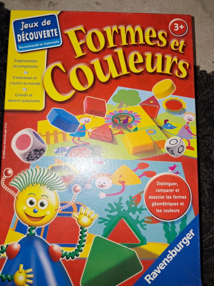 Jeu formes et couleurs