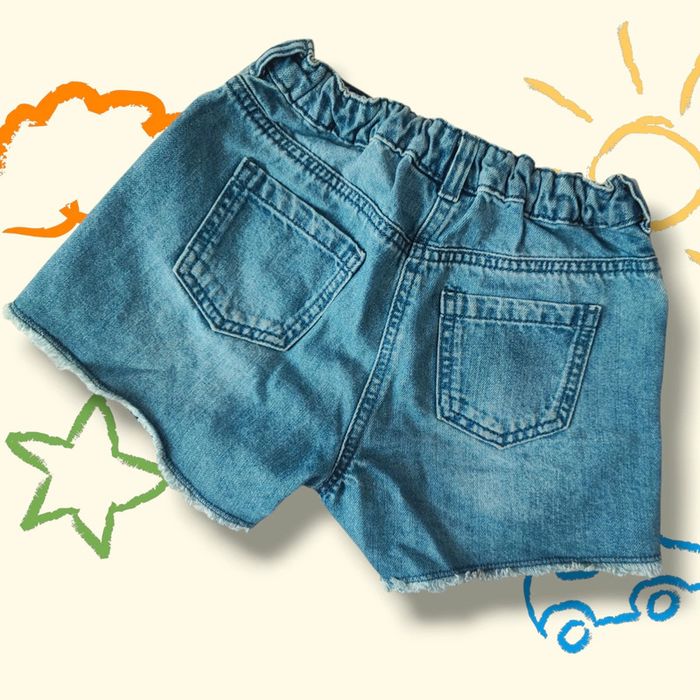 Très beau short jean avec sequins - photo numéro 2