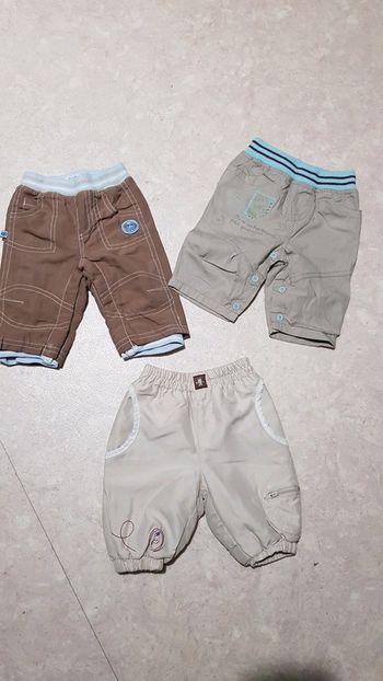 Lot pantalons un mois