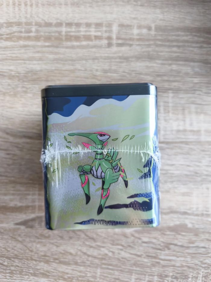 Tin cube boosters Pokemon