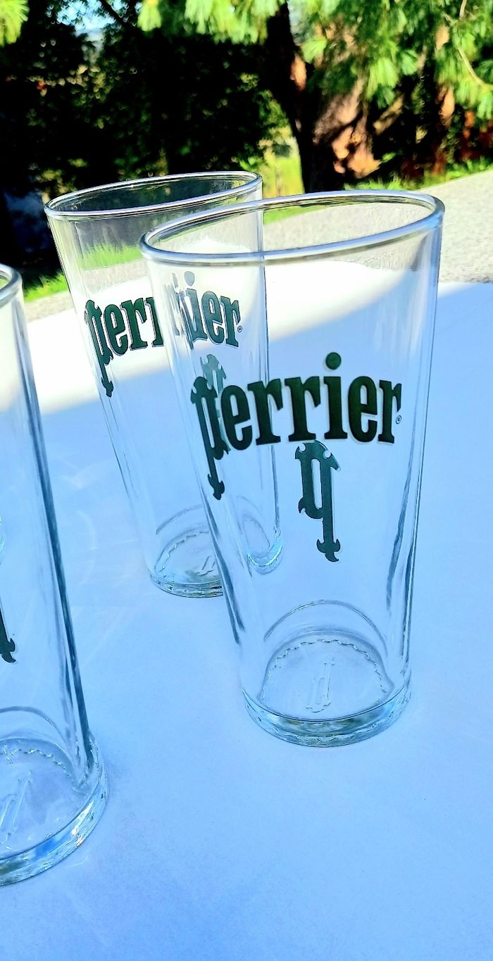 Lot de 6 verres  Perrier - photo numéro 4