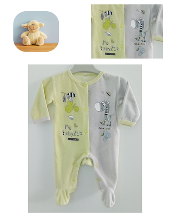 Pyjama d'hiver 1 mois garçon