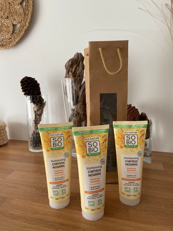 Lot 3 shampooings So Bio