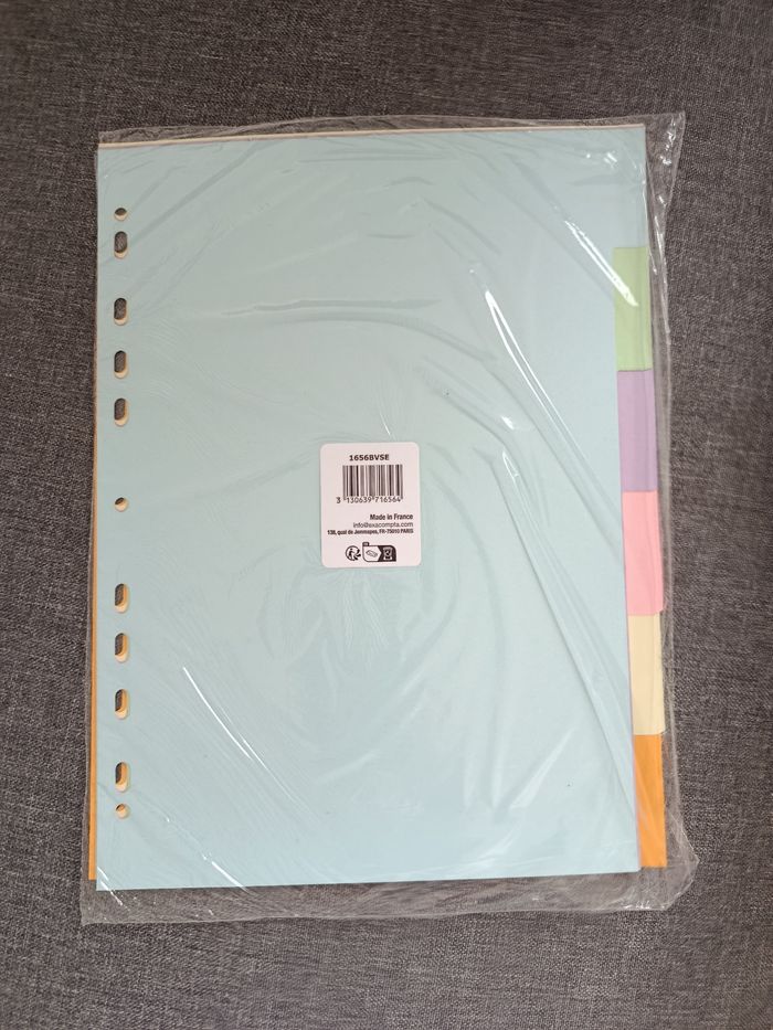 Lot de 2x6 intercalaires neuf - photo numéro 2