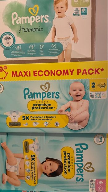 Pampers premium taille 2 