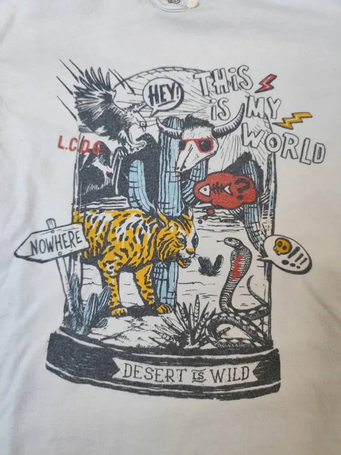 Tee-shirt manche longue lcpd 10 ans - photo numéro 3