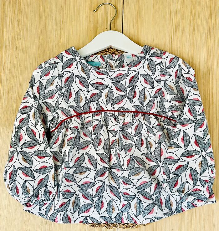 Blouse imprimé floral Obaïbi