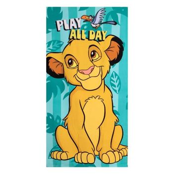 Serviette plage Le roi lion, Disney, 70x140, neuf 