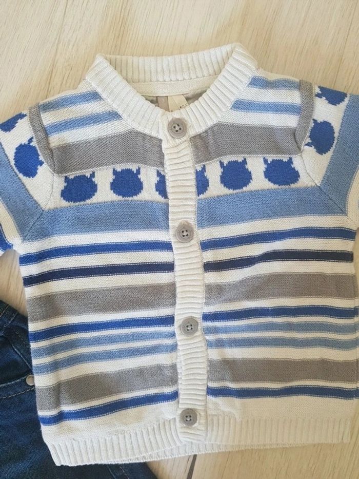 Lot de 2 articles garçon 3 mois kitchoun orchestra - photo numéro 4