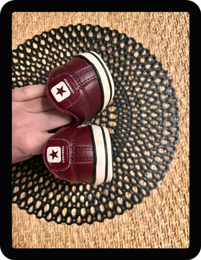 Converse scratch bordeaux - photo numéro 4