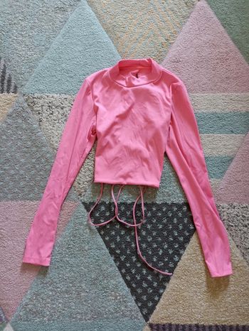 Crop top dos nu taille S