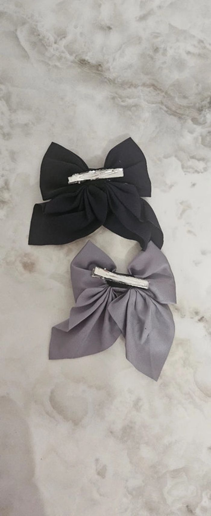 Lot de barrettes à noeud pour cheveux - photo numéro 2