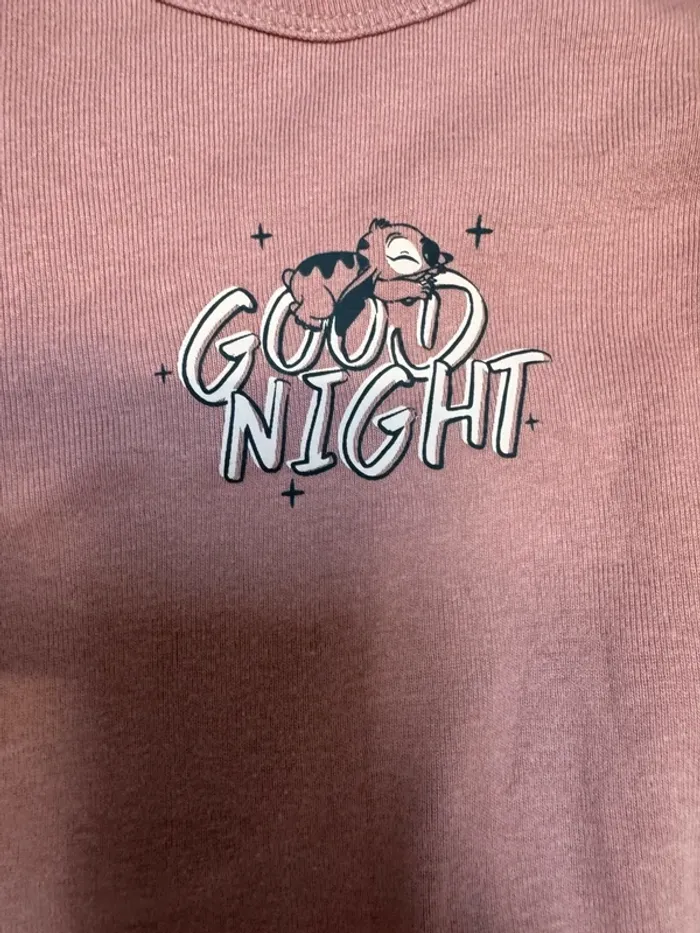 Lot ensemble Stitch pyjama chaud et body 18 mois - photo numéro 5
