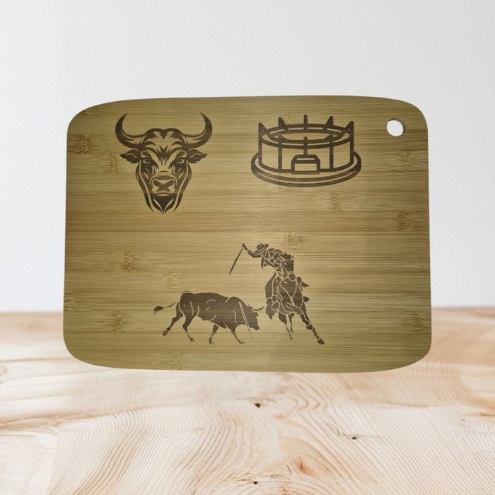 Planche a découper corrida