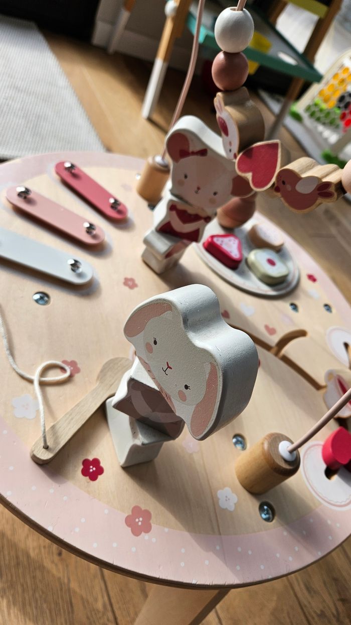 Table d'activité bois collection grenier vertbaudet - photo numéro 2
