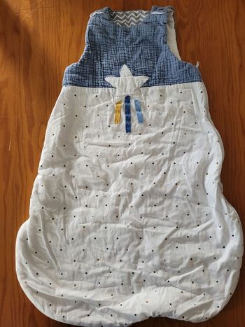 Gigoteuse Verbaudet 0-6 mois gaze de coton