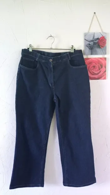 🌸Pantacourt en jean, Balsamik, taille 42