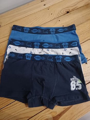 Caleçons garçon peu portés