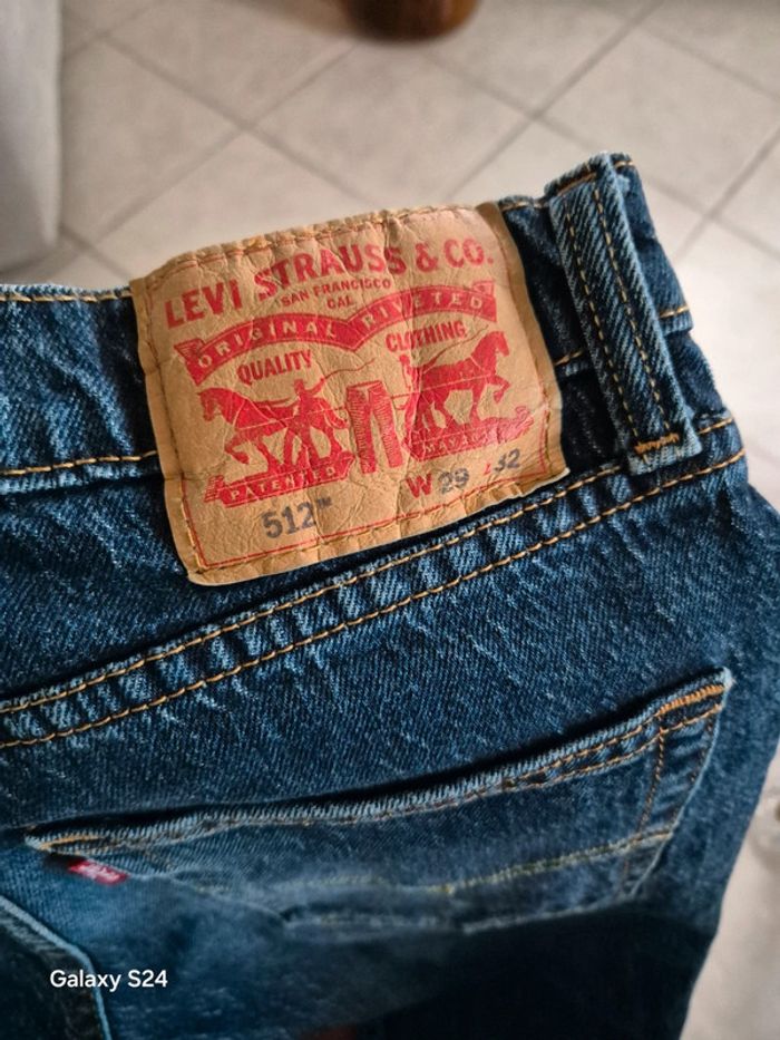 Jeans levis 512 slim taper - photo numéro 4