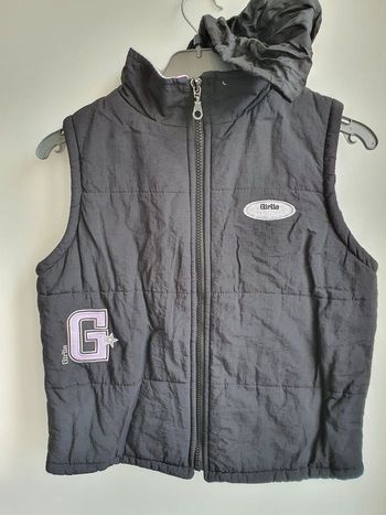 Doudoune à capuche fille 10 ans