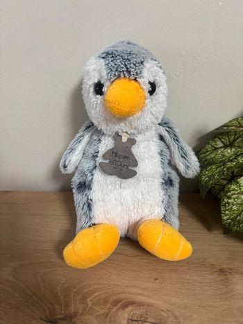 Doudou peluche pingouin histoire d ours