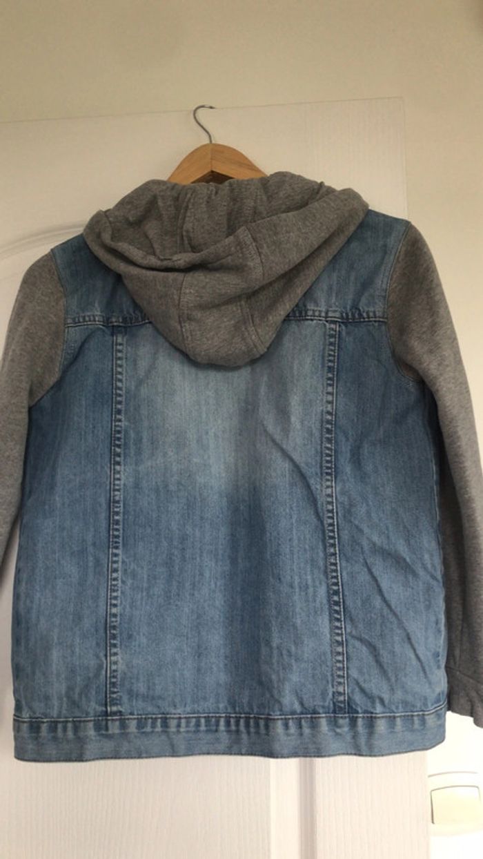 Veste en jeans effet usé - photo numéro 4