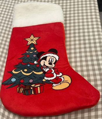 Chaussette de Noël Disney  Neuve