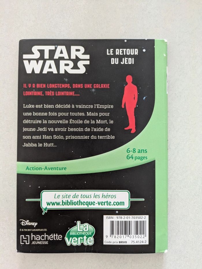 Lot de 2 livres Star Wars bibliothèque Verte - photo numéro 5