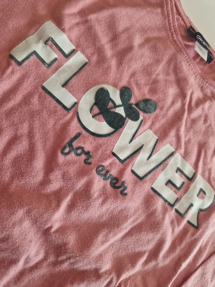 T-shirt manches longues fille 10 ans Okaïdi - photo numéro 2