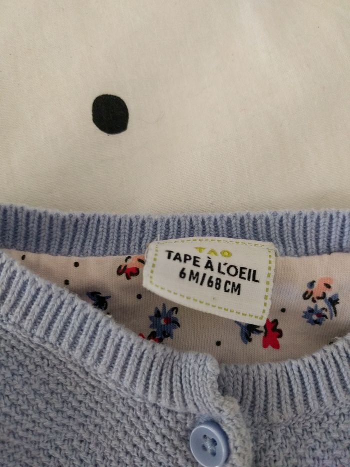 Robe été et gilet tape a l'œil 6 mois - photo numéro 2