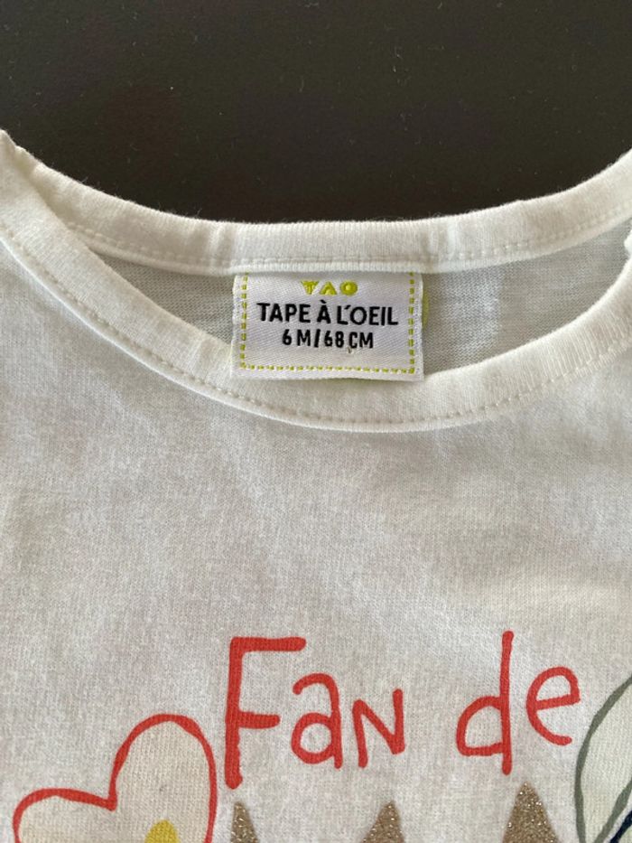 t-shirt neuf tape a l’œil en 6 mois - photo numéro 2