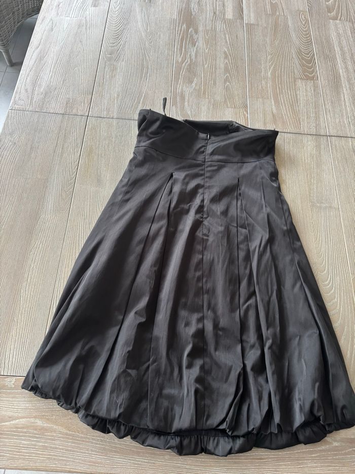 Robe soirée bustier noire nafnaf taille 34 - photo numéro 3