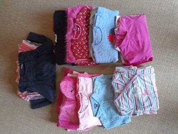 Lot vêtements fille 9 mois