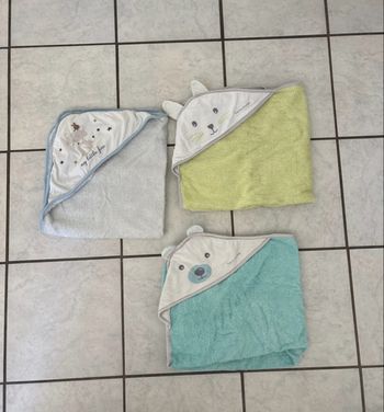 Lot cape de bain