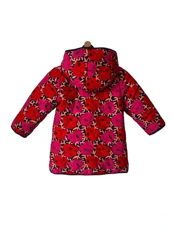 Parka réversible, motif fleuri - DPAM 4 ans (104cm) - photo numéro 6