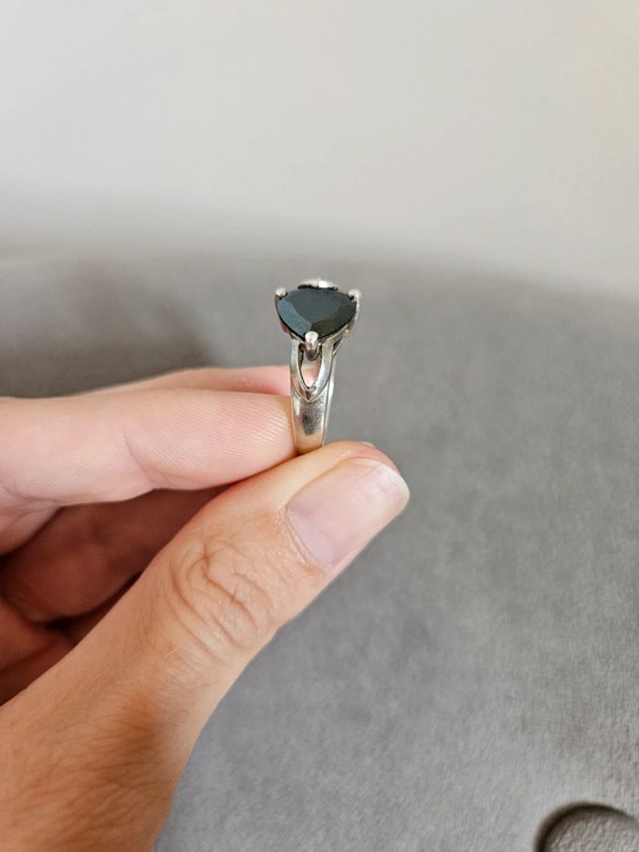 Bague en argent taille 58 - photo numéro 7