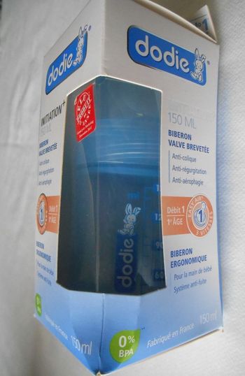 Biberon 150 ml 0-6 mois Dodie neuf